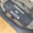 カバンドズッカ CABANE de ZUCCa ドット柄 ボタンダウンL/Sシャツ フロック加工 タピオカ メンズ JPN:M
