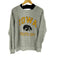 80S フロントプリントラグランクルーネックスウェット IOWA メンズ