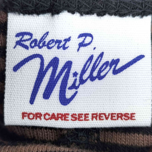 ロバートミラー ROBERT P.MILLER ボーダー コットンマキシワンピース レディース JPN:M