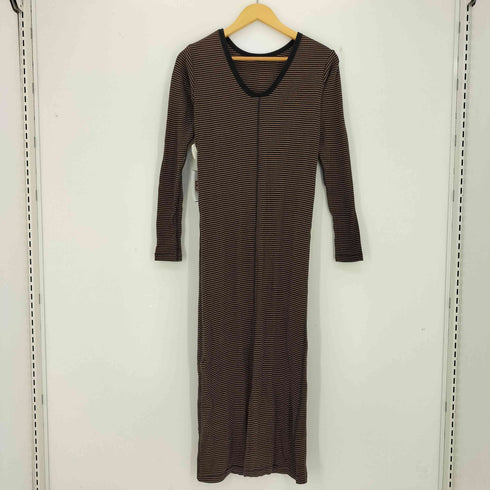 ロバートミラー ROBERT P.MILLER ボーダー コットンマキシワンピース レディース JPN:M