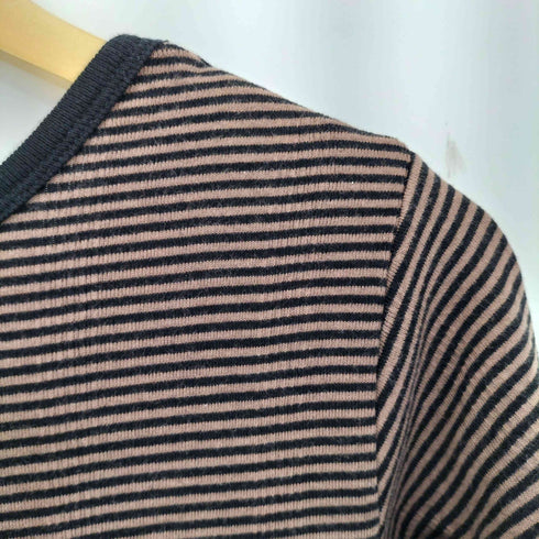 ロバートミラー ROBERT P.MILLER ボーダー コットンマキシワンピース レディース JPN:M