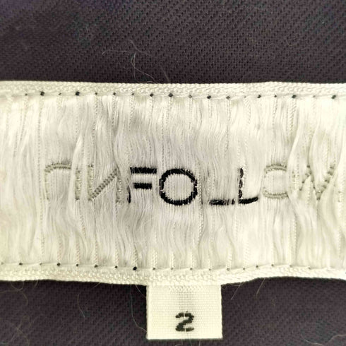 FOLL リネンレーヨン ワイドストレートスラックス メンズ JPN:2