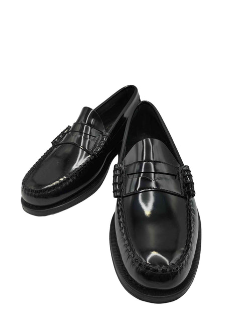 ジーエイチバス G.H.BASS 23AW 別注 Larson パテント ペニーローファー レディース US:7