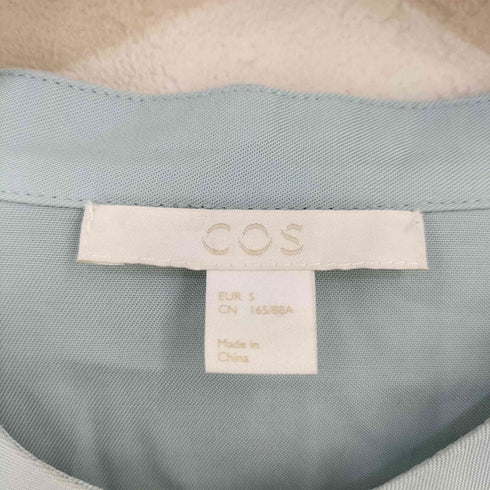 コス COS 比翼ボタン プルオーバーシャツ レディース import:S