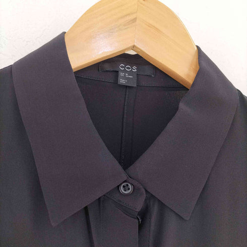 コス COS 比翼ボタン ロングスリーブシャツ レディース EUR:38