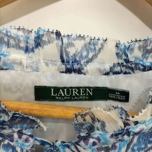 ローレンラルフローレン LAUREN RALPH LAUREN 総柄ノースリーブブラウス レディース M