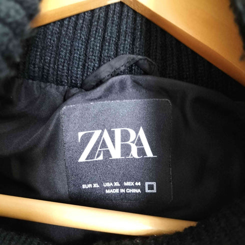 ザラ ZARA 切替 キルティング 中綿ジャケット メンズ import:XL