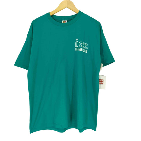 フルーツオブザルーム FRUIT OF THE LOOM 両面プリントクルーネックTシャツ メンズ JPN:XL