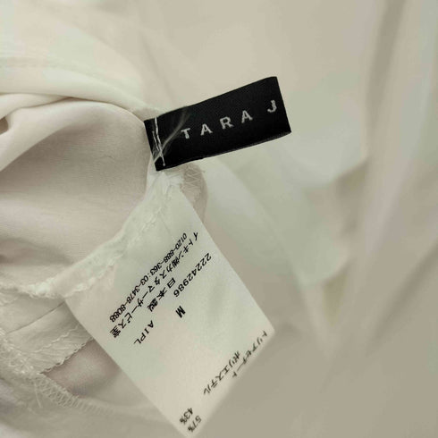 タラジャーモン TARA JARMON フリル袖ボウタイブラウス レディース M