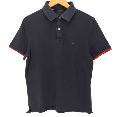 トミーヒルフィガー TOMMY HILFIGER ロゴ刺繍ポロシャツ メンズ M