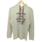 リプレイ REPLAY W GARMENT DYED ORGANIC COTTON FLEECE SWEATER 花柄フード紐デザインプルオーバーパーカー レディース S