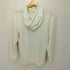 リプレイ REPLAY W GARMENT DYED ORGANIC COTTON FLEECE SWEATER 花柄フード紐デザインプルオーバーパーカー レディース S