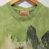 ザマウンテン the mountain ©2002 タイダイ 前面プリント クルーネックTシャツ メンズ import:M