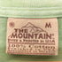 ザマウンテン the mountain ©2002 タイダイ 前面プリント クルーネックTシャツ メンズ import:M