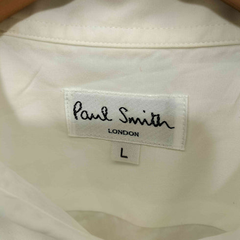 ポールスミス Paul Smith 袖ダブル BD半袖シャツ メンズ L