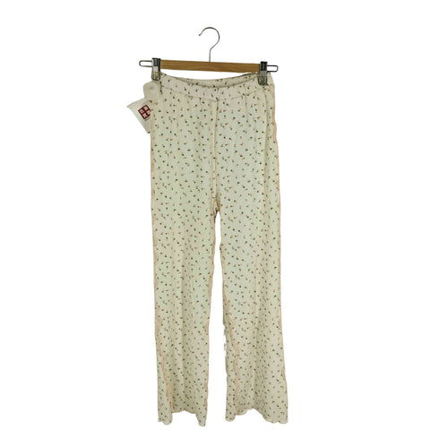 メリージェニー merry jenny 23AW flowerメローサーマルパンツ ブルー レディース FREE