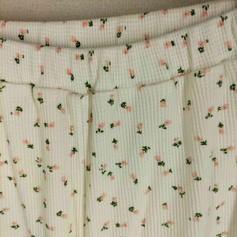メリージェニー merry jenny 23AW flowerメローサーマルパンツ ブルー レディース FREE