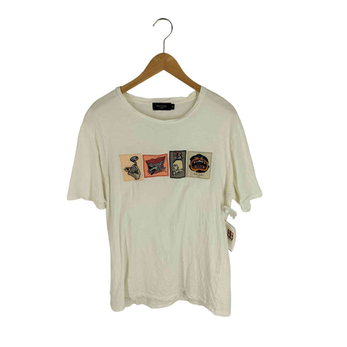 ピーエスポールスミス PS Paul Smith 4連ワッペンデザイン Tシャツ メンズ import:XL