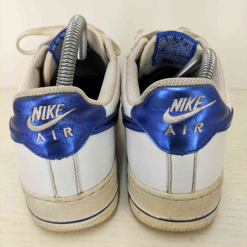 ナイキ NIKE WMNS AIR FORCE 1 WHITE/HARBOR BLUE ローカットスニーカー レディース 25