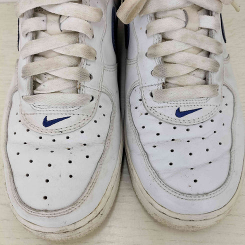ナイキ NIKE WMNS AIR FORCE 1 WHITE/HARBOR BLUE ローカットスニーカー レディース 25