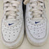 ナイキ NIKE WMNS AIR FORCE 1 WHITE/HARBOR BLUE ローカットスニーカー レディース 25