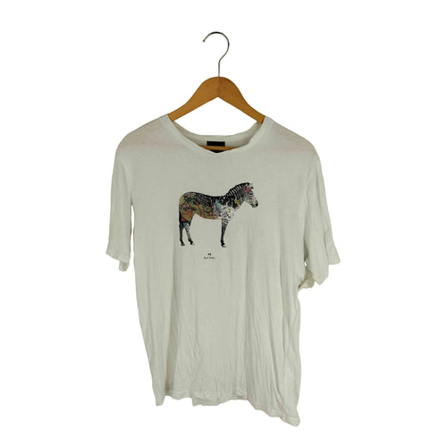 ピーエスポールスミス PS Paul Smith ゼブラグラフィックプリント Tシャツ メンズ import:L