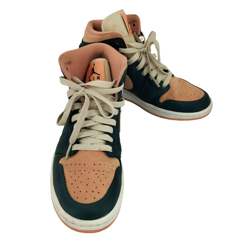 ジョーダンブランド JORDAN BRAND WMNS Air Jordan 1 Mid Dark Teal Green レディース 25