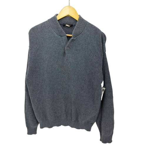 andrew rohan 80-90s USA製 ヘンリーネックコットンニット メンズ M