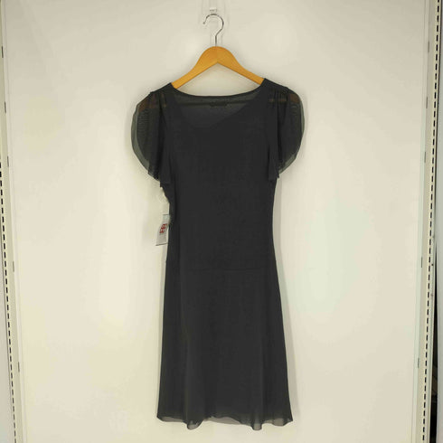 ヴィヴィアンタム VIVIENNE TAM フリルスリーブ シアーワンピース レディース JPN:0