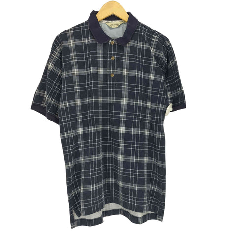 エディーバウアー Eddie Bauer ウインドウチェックポロシャツ メンズ JPN:S