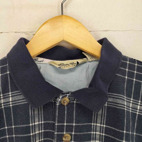 エディーバウアー Eddie Bauer ウインドウチェックポロシャツ メンズ JPN:S