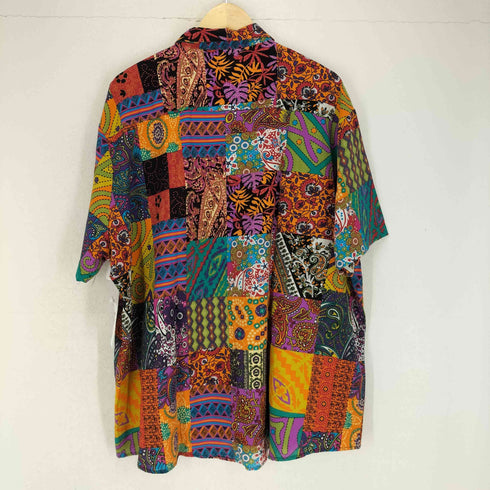総柄シャツ メンズ 3XL