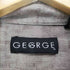 ジョージズ GEORGE ボックスシルエットレーヨンシャツ メンズ JPN:L