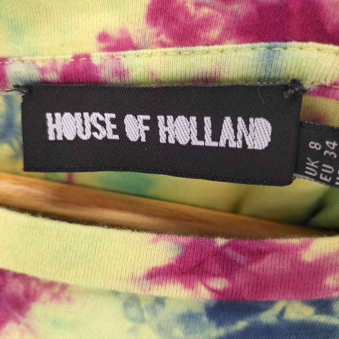 HOUSE OF HOLLAND スマイルプリント タイダイビッグTシャツ メンズ US:34