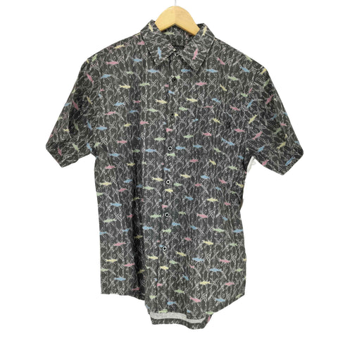 フィッシュデザインシャツ メンズ JPN:XL