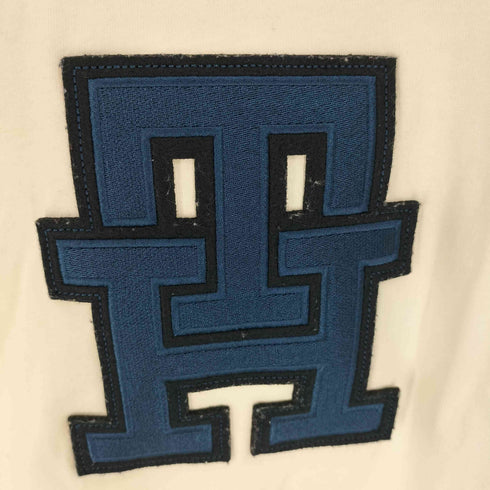 トミーヒルフィガー TOMMY HILFIGER 23AW REGULAR FIT MONOGRAM APPLIQUE L/S TEE モノグラム アップリケ ロングスリーブ Tシャツ メンズ import:M