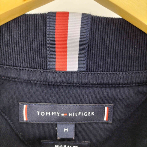 トミーヒルフィガー TOMMY HILFIGER 23AW REGULAR FIT MONOGRAM APPLIQUE L/S TEE モノグラム アップリケ ロングスリーブ Tシャツ メンズ import:M