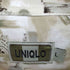 ユニクロ UNIQLO 80-90S 総柄ポリシャツ 緑タグ メンズ JPN:L