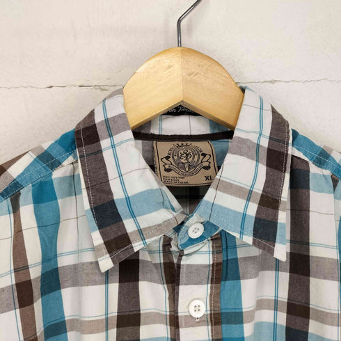 サウスポール SOUTHPOLE チェックシャツ メンズ JPN:XL
