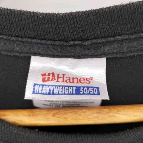 ヘインズ Hanes 両面プリントクルーネックTシャツ メンズ JPN:XXL