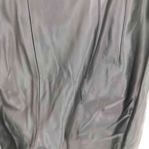 ザラ ZARA テーパードレザーパンツ レディース JPN:L