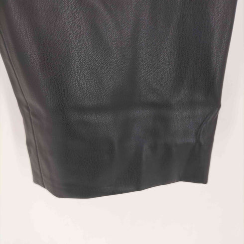 ザラ ZARA テーパードレザーパンツ レディース JPN:L