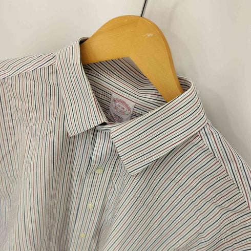 ブルックスブラザーズ BROOKS BROTHERS ストライプレギュラーカラーシャツ メンズ 16-34