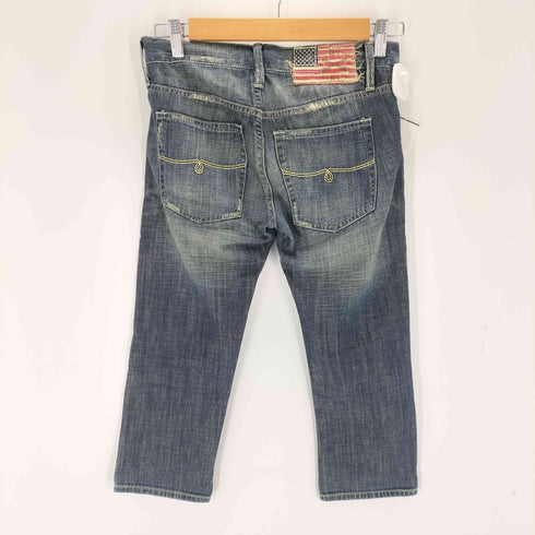 ポロジーンズカンパニーラルフローレン POLO JEANS COMPANY RALPH LAUREN クロップドデニムパンツ レディース 25