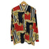 ベルタボーノ BELTA BUONO NORD WEST MARICNE 総柄 金ボタン L/S シャツ レディース