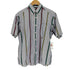 トミーヒルフィガー TOMMY HILFIGER ストライプ ボタンダウン S/S シャツ メンズ import:M