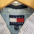 トミーヒルフィガー TOMMY HILFIGER ストライプ ボタンダウン S/S シャツ メンズ import:M
