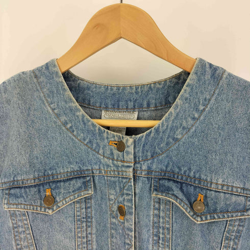 バナナリパブリック BANANA REPUBLIC 80-90S SAFARI &TRAVEL ウエストベルト デニム ワンピース レディース 8