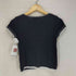 LORANZO MADE IN ITALY レーヨンステッチデザインS/S ニット レディース