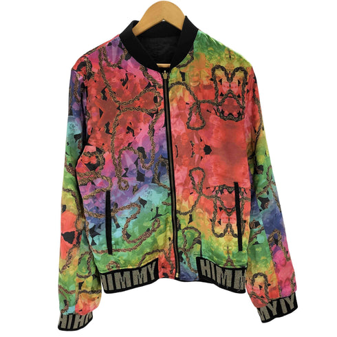 HIMMY ラッパー チェーン柄 リバーシブルブルゾン メンズ